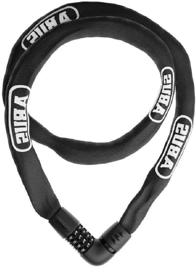 Fietsslot ABUS Kettingslot - Tresor 6807C - Security level 7 - zwart - 140 cm - Geschikt voor elektrische fietsen en stadsfietsen