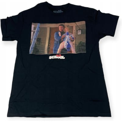 Koszulka T-shirt męski okrągły dekolt SPENCER'S OLD SCHOOL M gray
