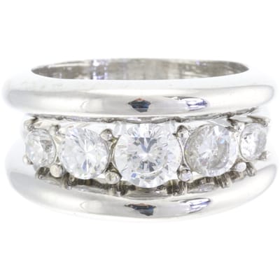 Behave - Ring - Zilverkleurige Ringenset met Zirkonia Stenen – 3-delige Aanschuifringen – Tijdloos en Elegant