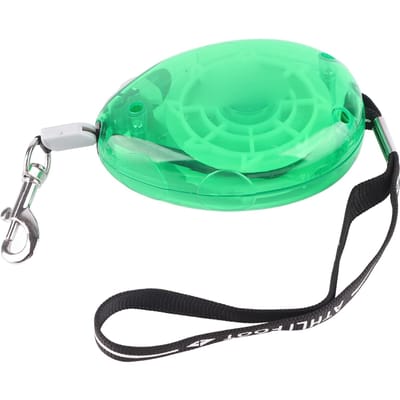 Kleine en Middelgrote Hondenhalsband Automatische Intrekbare Hondenriem Puppy Tractieketting (Groen) groen