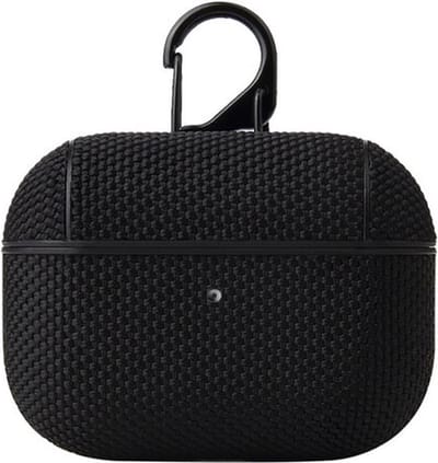 AirPods hoesjes van By Qubix - AirPods Pro / AirPods Pro 2 hoesje - Hardcase - Business series - Zwart Airpods Pro Case Hoesje voor Airpods pro Hoes