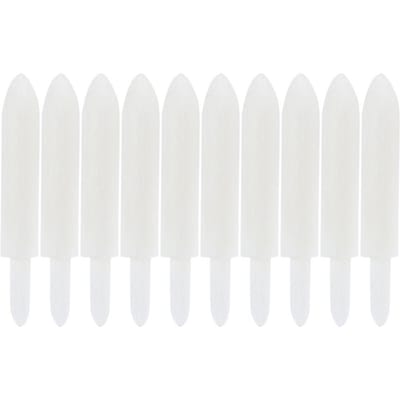 10 stuks Pen Plating Tips Vervangingsaccessoire Galvaniseren Sieraden Maken Gereedschap(A‑2 ) white