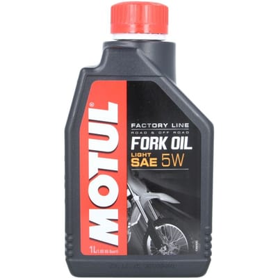 Schokdemper olie MOTUL Fork Oil Factory Line 5W 1L