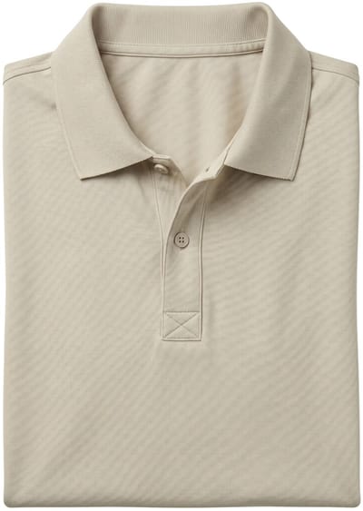 Heren Poloshirts Korte Mouw - Polo Shirt Heren - GB150-23 - Beige - Maat XXL