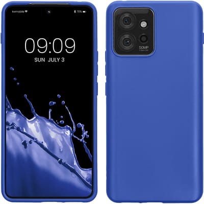 kwmobile telefoonhoesje geschikt voor Motorola ThinkPhone - Hoesje voor smartphone - Back cover in Baltisch blauw