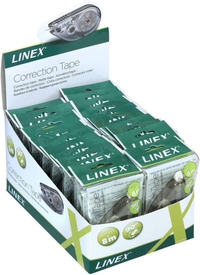 Correctieroller Pak - Correctie Muis - Fouten Corrigeren - Draaibare Kop - 5 mm x 8 m