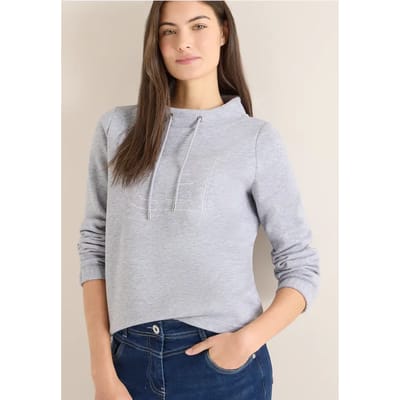 Trechtervormig sweatshirt