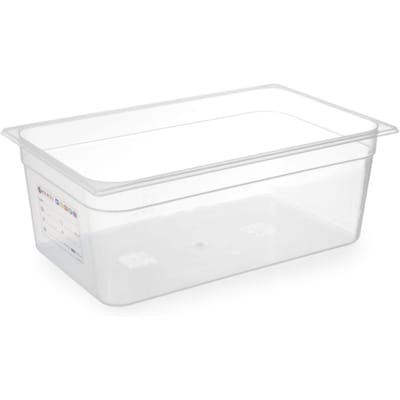 HENDI Gastronorm container – 9L – transparant – luchtdicht – temperatuurbestendig