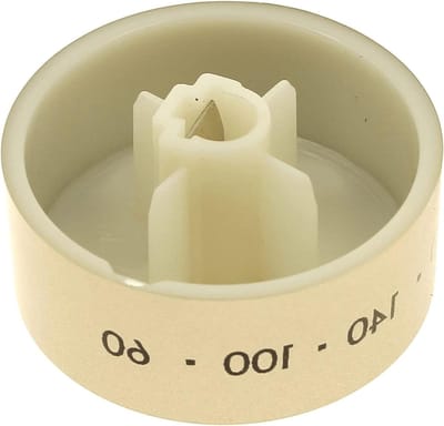 Thermostaatknop Oven - Ovenknop Bedieningsknop - Oven Temperatuur Regelen - Specifiek Model - Standaard Maat - Wit