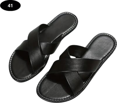 Livano Slippers Dames - Teenslippers - Flip Flops - Comfortabel - Zomer - Zwart 41