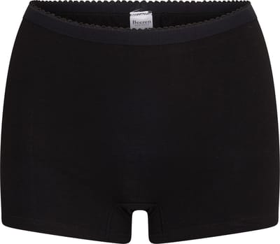 Beeren 2-Pck Softly Pantyshort zwart
