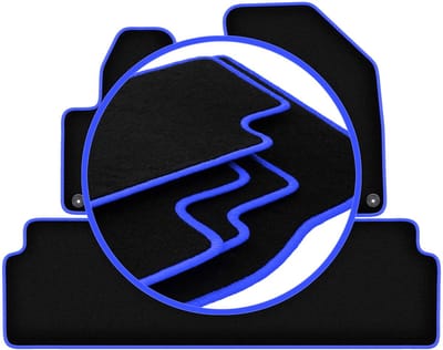 CARLUX-BLUE automatten voor: Citroen C5 III X7 liftback, sedan, stationwagen, tourer (2008-2017)
