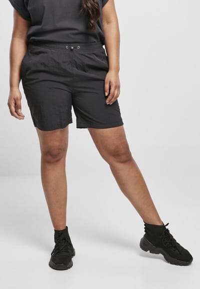 Urban Classics - Crinkle Nylon Korte broek - 3XL - Zwart
