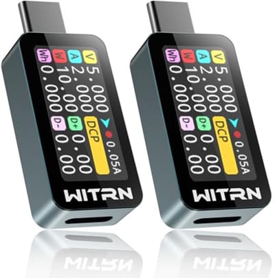 Digitale USB Tester en Multimeter voor Stroom en Spanning 4-36V