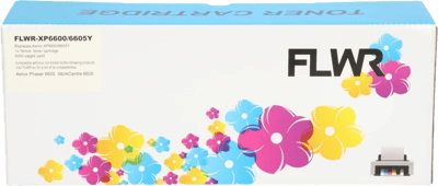 FLWR - Toners / Xerox 6600/6605 / geel / Geschikt voor Xerox