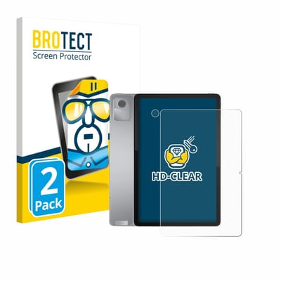BROTECT - Screenprotector voor Lenovo Tab M11 (Voor+Camera) - Folie Beschermfolie transparant 2 Stuks