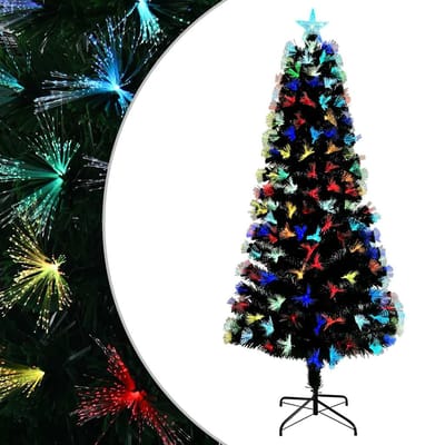 vidaXL - Kunstkerstboom - Groen - 210 - cm - PVC