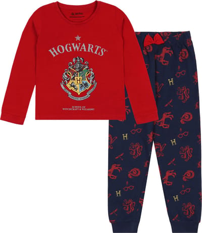 Harry Potter - Pyjama voor meisjes, lange broek, lange mouwen, katoen, OEKO-TEX / 116