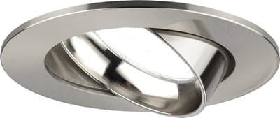 Ledvion - LED Inbouwspot Rio - RVS - Dimbaar - 3W - 6500K - Ø85 mm