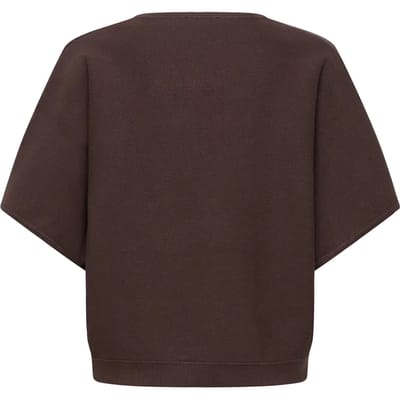 b.young - BYMMORLA VNECK SHORT SLEEVE - Dames - Gebreide truien
