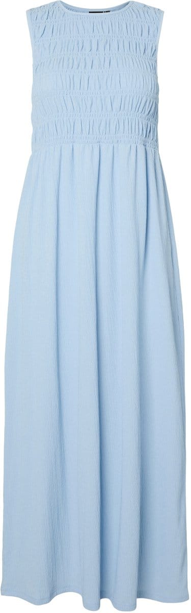 Pieces Maxi jurk PCBETTY GESMOKT