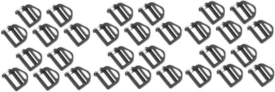 Laddergespen Set - Bandgespen Rugzak - Tassen Maken - Lichtgewicht Roestvrij - 35 x 35 x 45 mm - Niet gespecificeerd