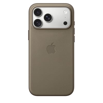 Apple TechWoven hoesje met MagSafe - Geschikt voor iPhone 18 Pro Max - Taupe