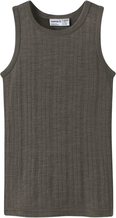 NAME IT - NKMWANG WOOL NEEDLE TANK TOP - Jongens - T-shirts