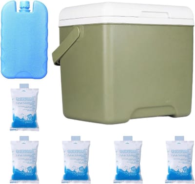 Koelbox met handvat - Draagbare koeler - Buitenactiviteiten - Versterkte isolatie - 138 liter - Uniek kenmerk