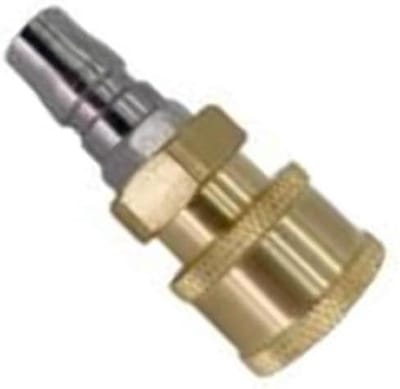 Auto Radiator Tuin Reiniging Connector 1/4 "Externe Snelle Aansluiting Hoge Druk Wassen Machine Montage Zilver Geel Adapter