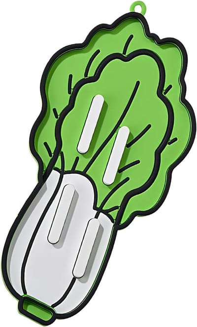 Spatel Houder - Lepelsteun Keuken - Koken en Bakken - Hittebestendig Kussen - 20.5 x 10.5 cm - Groen