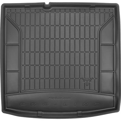 Frogum DryZone - Kofferbakmat - Geschikt voor Skoda Fabia III Kombi 2014-2022 - Lagere laadvloer - Organizer functie - Zwart