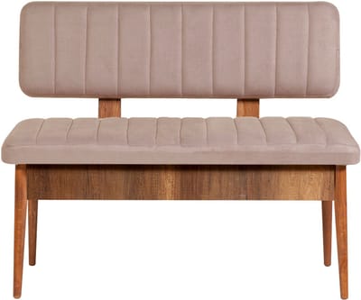 Asir Bank - Okkernoot Steen - 110 x 85 x 40 cm