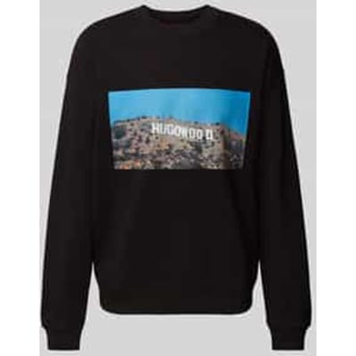 Sweatshirt met motiefprint, model 'Dartok'