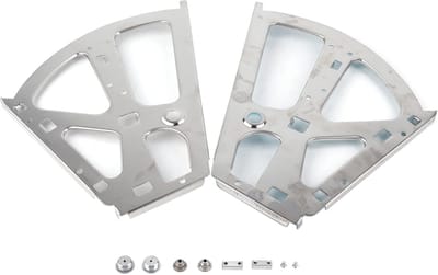 Shoe Drawer Brackets - Hinge voor Schoenenkast - 3 Slot Flip Hinges - 2 Stuks RVS - Vervangingsonderdeel voor Turing Rack - Meubelaccessoires voor Laagjes (Dubbele Laag)