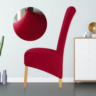 Bedrukte stoelhoes Hoge elasticiteit Xl-maat Lange rug Europese stoelhoes Mooie comfortabele stoelhoes Hotelfeestbanket XL Size