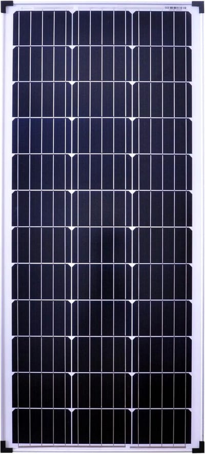 Monokristallijn Zonnepaneel 100W - Hoog Rendement & Weerbestendig