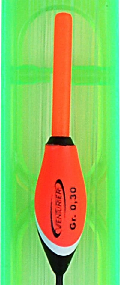Vis Tuigje 12 Kant-en-klaar Witvistuigje Light - Dobber 0,3 gram - Lijn 14/00 Haakmaat 14 Vistuigjes