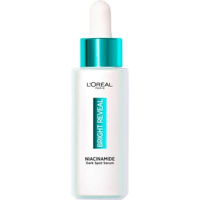 Sérum Niacinamide L'Oréal Paris Revitalift Bright Reveal - Enrichi en Melasyl - Contre les taches pigmentaires et la peau terne - 30 ml