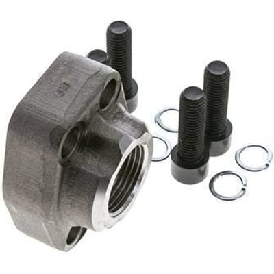 1-1/4'' SAE Flens 3000 psi Blank staal met G1'' Binnendraad ISO 6162-1