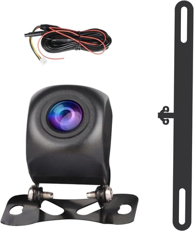 Achteruitrijcamera - Parkeercamera Achteruitkijk - Veiliger Parkeren - HD Nachtzicht - 170 Graden - Zwart