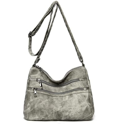 Nieuwe Stijl Moedertas Dames Tas van Middelbare Leeftijd Crossbody Tas Dames Grote Capaciteit Moedertas Zacht Leer Schoudertas
