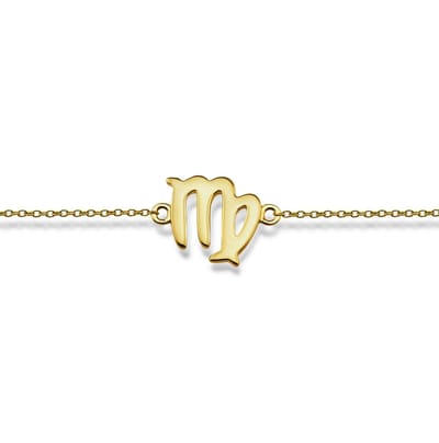 Maagd Armband Gold-plated Zodiac ZB009G