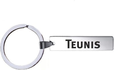 Sleutelhanger Met Naam - Teunis - RVS