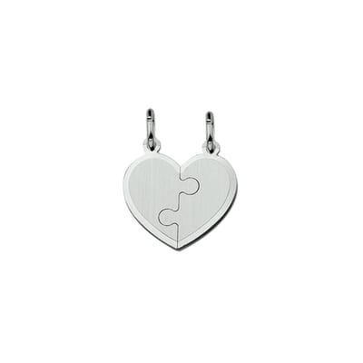 zilver gerhodineerd breekhartje puzzel mat 1323379