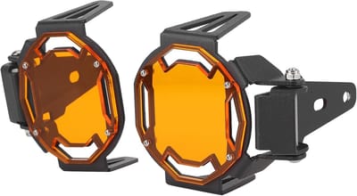 Mistlamp Guard - LED Lamp Beschermhoes - Geschikt voor R1200GS/R1250GS Adventure LC - Oranje