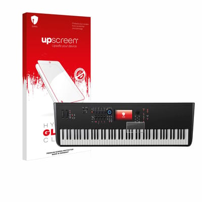 upscreen - Screenprotector voor Yamaha MODX8+ - Folie Beschermfolie Beschermglas transparant