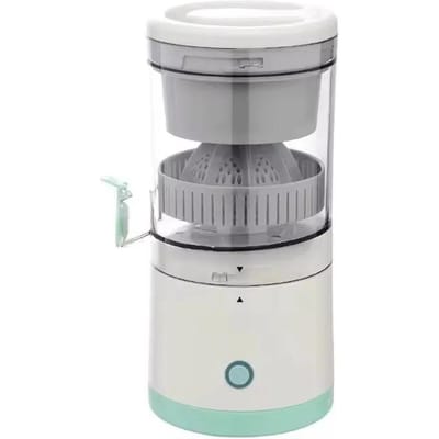 Volautomatische Fruitpers Sapcentrifuge Draagbare Sapmachine met Afvalscheiding Tweerichtingsspiraal voor Thuisgebruik gray