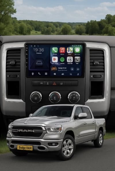 ADIVOX T1 10.1 inch geschikt voor Dodge RAM 1500 bouwjaar 2009-2014 CarPlay/Auto/Wifi/RDS/DSP/DAB+