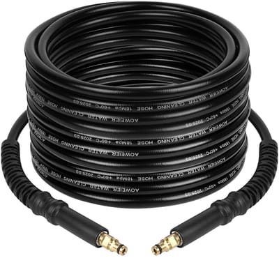 Dailygoods- Hogedrukslang 15 Meter - Vervangingsslang - Hoge Druk 15 MPa - Duurzame Snelsluitingen - Flexibel Ontwerp - Geschikt voor Kärcher K2/K3/K4/K5/K7 - Reinwaterleiding
